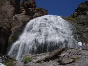 waterfalls in Azau